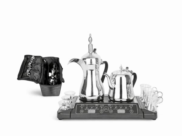 Al Darwaza Dual Electric Tea & Arabic Coffee Set 1600W   Model DR 1972